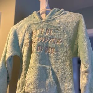 Justice Furry Light Blue Sweater